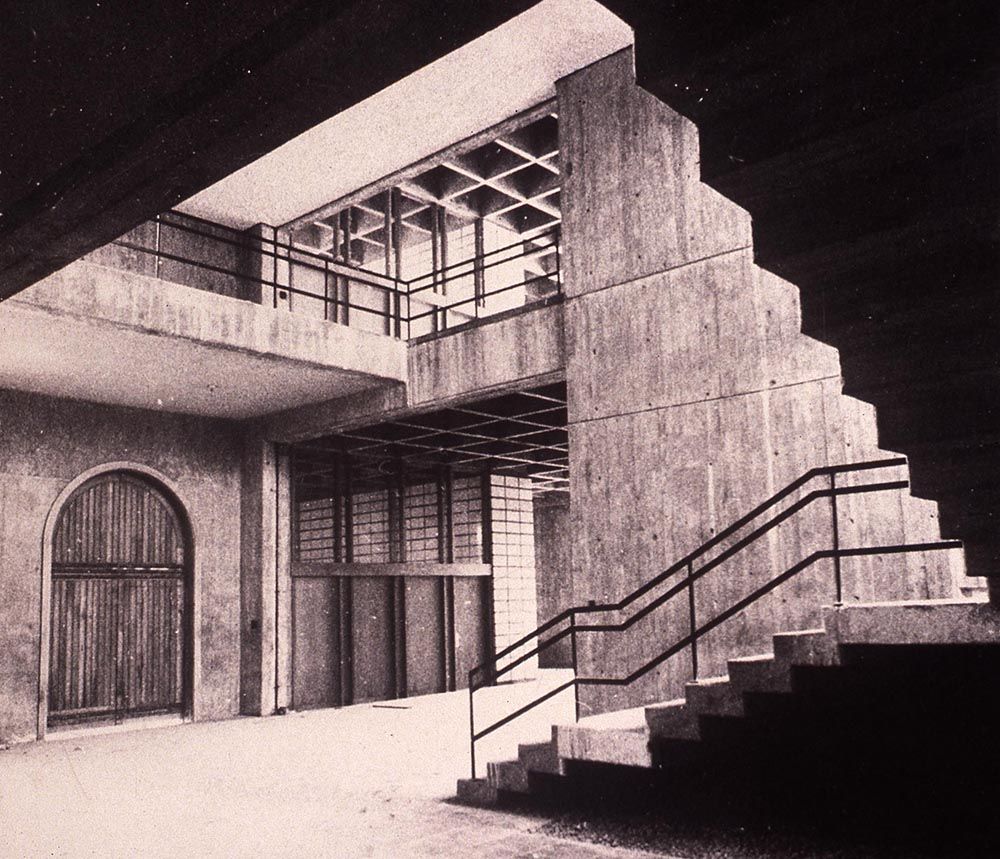 Archival exterior view of the Turkish Historical Society building in Ankara
