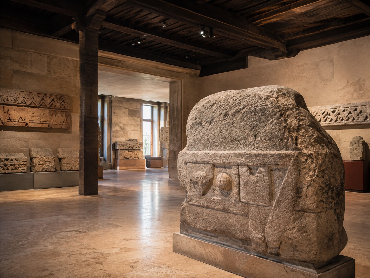 An original editorial interpretation of Museum of Anatolian Civilizations in Ankara