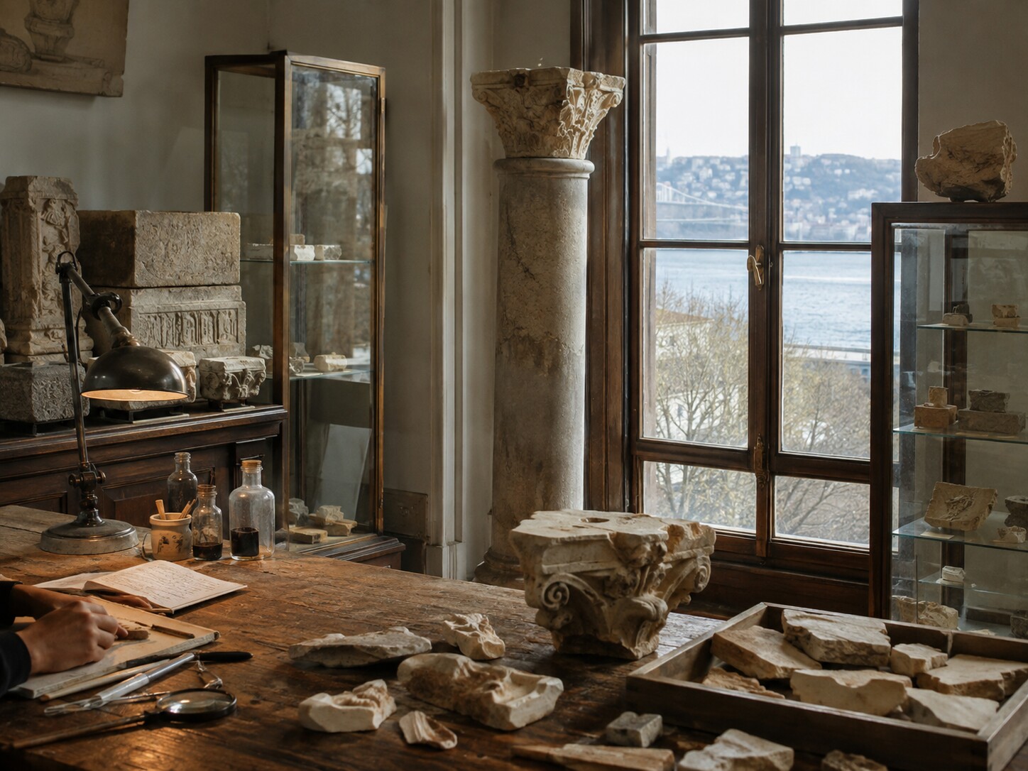 An original editorial interpretation of İstanbul Archaeology Museums in İstanbul