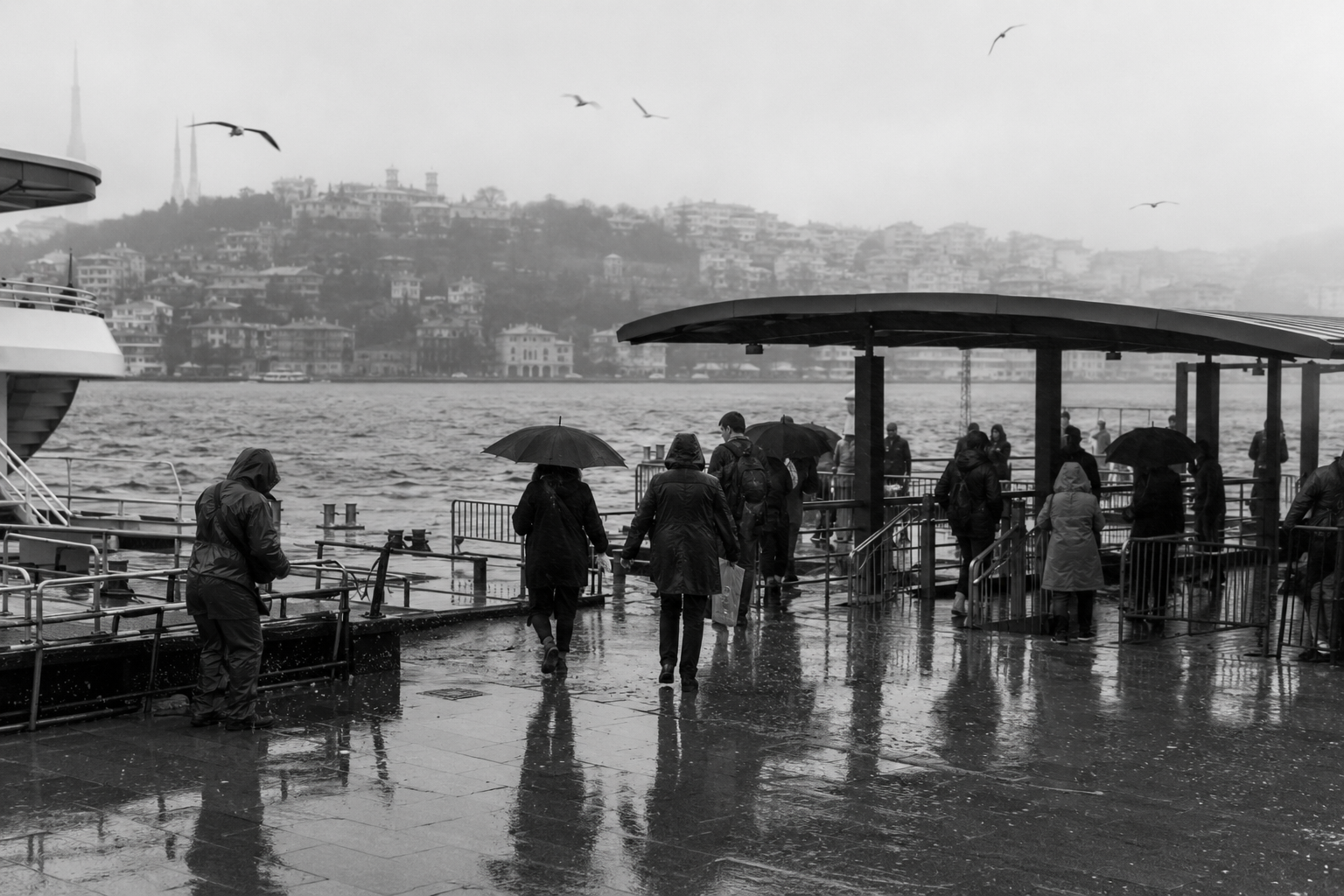 An original documentary scene made for BEINGTURKISH, not an Ara Güler photograph