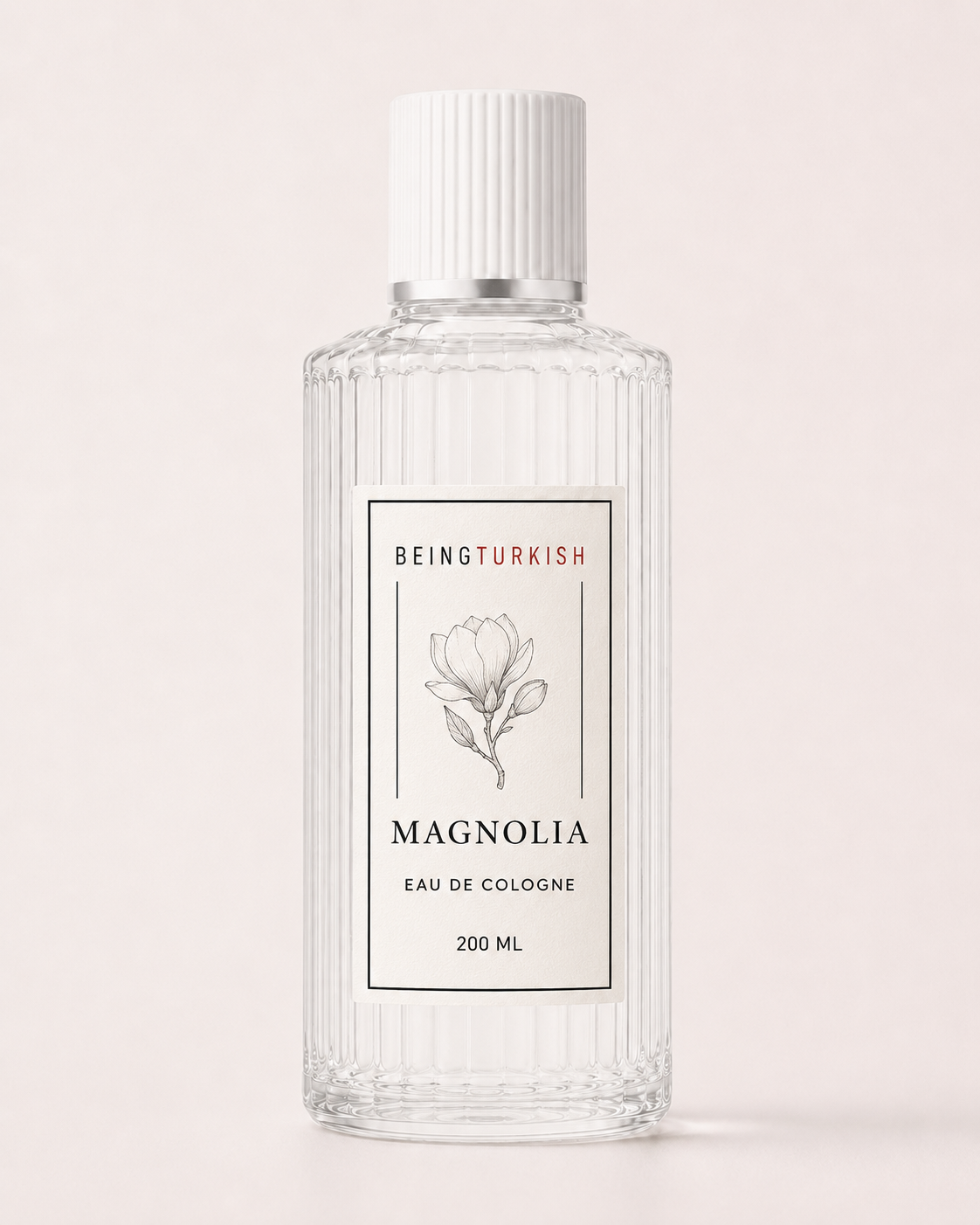 BEINGTURKISH Magnolia Eau de Cologne bottle