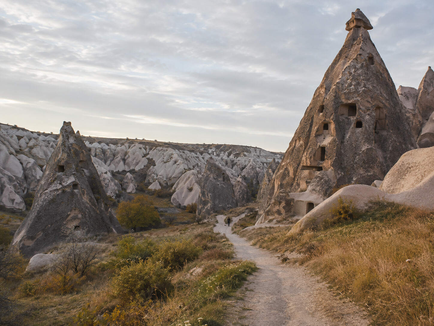An original editorial view of Cappadocia, Nevşehir